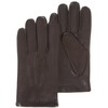 isotoner Women's Leather Gloves, brown