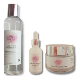 Kit Tratamiento Acné Lilo Skincare Té Verde Y Niacinamida                                                                                             