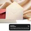 Netuno Pack of 25 Envelopes Nacre Black DIN C6 114