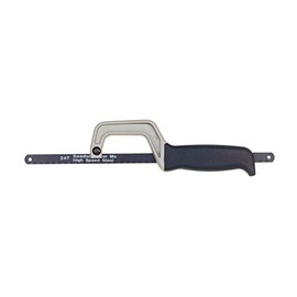 Teng Tools Hacksaw Holder With 12 Inch Blade and Key Hole Saw - 704, Silver