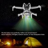 Foldable Landing Gear with Flash LED Light Colorful Drone Extended
