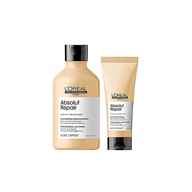 L'Oreal Professionnel Serie Expert DUO Absolut Repair Shampoo 300ml and