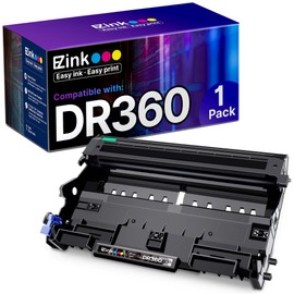 E-Z Ink Compatible Drum Unit Replacement for Brother DR360 DR 360 to use with DCP-7040 DCP-7030 MFC-7840W MFC-7340 MFC-7440N HL-2140 HL-2170W HL-2150N (1 Drum Unit)