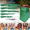 Knife Block Set, Professional Chef Knives Set With Knife Holder,