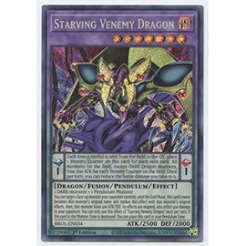 Starving Venemy Dragon - BROL-EN034 - Secret Rare - 1st Edition