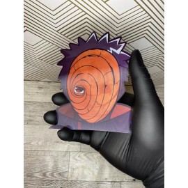 Naruto Shippuden Obito Uchiha 3D Lenticular Motion Car Sticker Decal Peeker