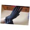 FRCOLOR 10pcs Medium Latex Gloves for Hair Lab Use Reusable