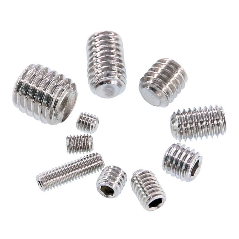 Swpeet 350 Pcs Stainless Steel Allen Head Socket Hex Grub