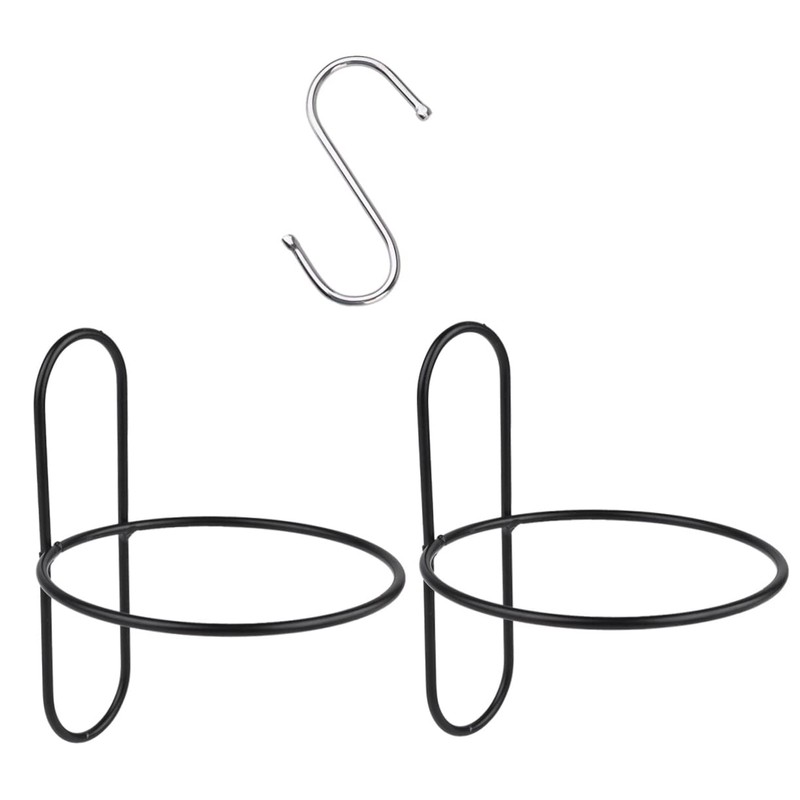 Totority 1 Set Wall Mounted Planter Support Hanging Pot Rack
