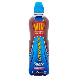 Lucozade Sport Body Fuel Raspberry (500ml) - Pack of 2
