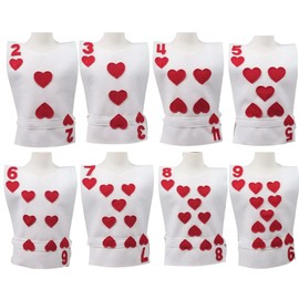 Hearts Playing Card Costume Tunic - Choose your Card (Alice in Wonderland, Card Solider) Baby/Toddler