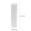 Queta Pack of 50 Empty Lipstick Plastic Lipstick Sleeves Empty