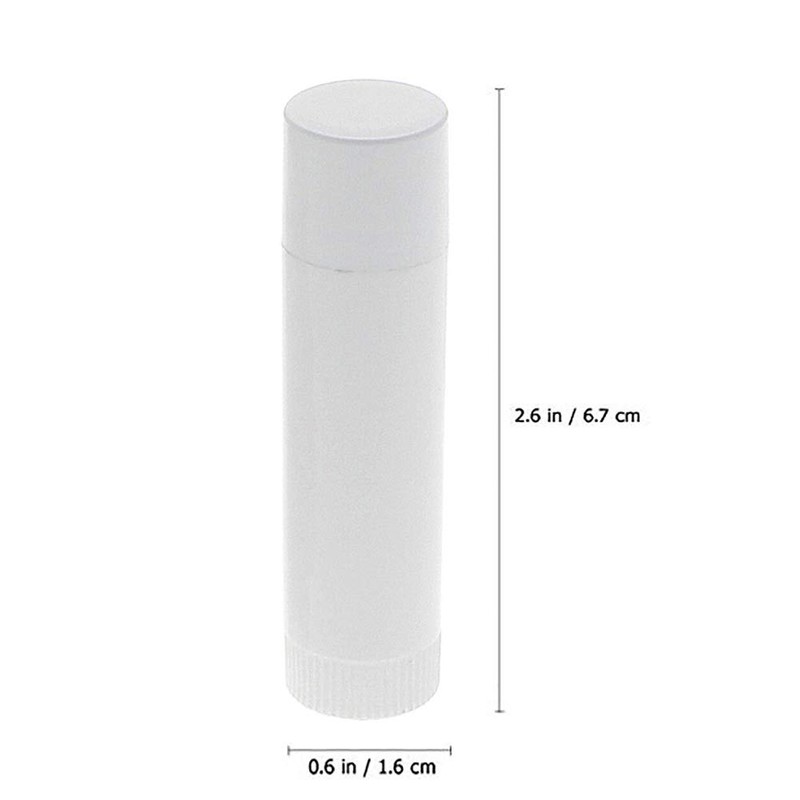 Queta Pack of 50 Empty Lipstick Plastic Lipstick Sleeves Empty