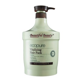 EcoPure VITALIZING Hair Pack - Natural Origin Ingredients 86.7% - 1000ml / 33.81 fl.oz