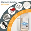 Cabinet Door Magnets Heavy Duty 90lb Jiayi 4 Pack Magnetic