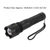 USB Rechargeable Flashlight Super Bright Powerful Flashlight Waterproof Handheld Flash