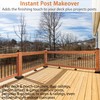 2 Pack 2X2IN Aluminum Split Deck Post Base Cover, Solid