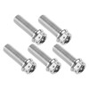 5pcs Titanium Bolts M8x 15 20 25 30 35 40