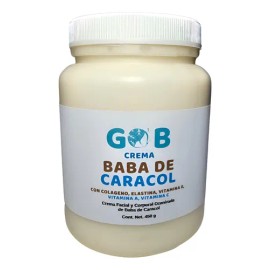 Crema De Baba De Caracol Ozonizada - Gob - 450 G Todo Tipo De Piel