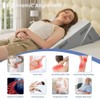 Sasttie Wedge Pillow Set for After Surgery, 2PCS Adjustable Bed