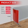 Vinyl Wall Base Baseboard Molding Trim 4" Flexible Self Adhesive