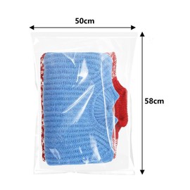 DIFEIUKI Zipper Bags, Extra Large, Ultra-Thick Plastic Bags, 10-Piece Set, Ziplock, Secure Closure, Waterproof, Moisture-Proof, Transparent Vinyl Bags, Zipper Bags, Gardening, Fishing, Outdoor