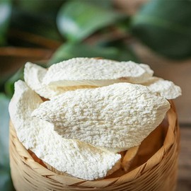 Dried Chinese Yam Slice/Shan Yao/Huaishan ，Dried Chinese yam flakes original color yam flakes, a good companion for soup and porridge, sweet, soft and glutinous and easy to cook 7.05oz/200g