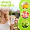 ABUKE Disposable 16oz Aluminum Cups, 24-Pack – Heavy Duty Recyclable