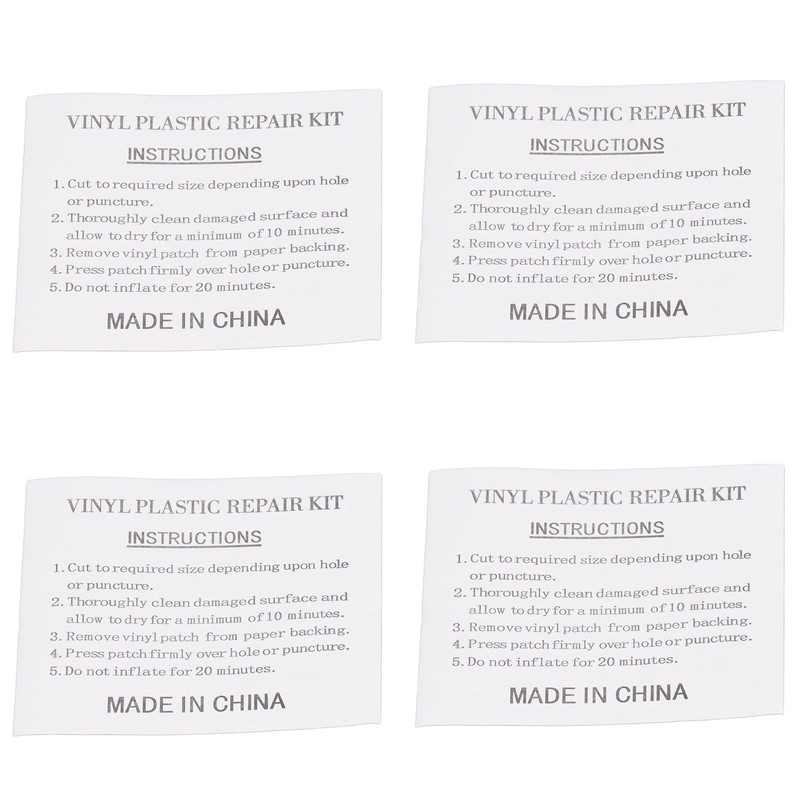 50Pcs Swimming Pool Transparent Repair Sticker Self Adhesive Repair Patch