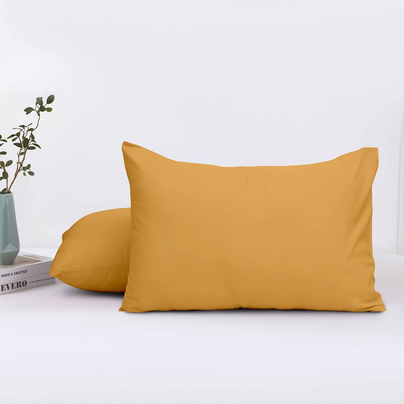 Aspire Homeware Pillow Cases 2 Pack – 100% Brushed Microfiber