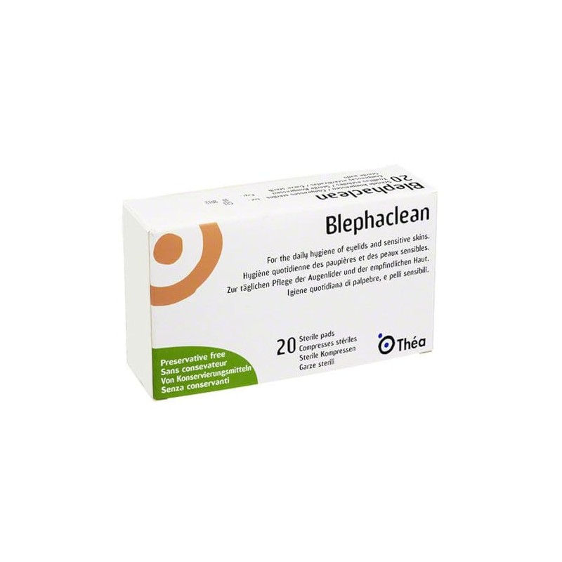 BLEPHACLEAN Sterile 20 Compresses