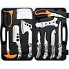 Hunting Deer Knife Set Field Dressing Kit Portable Butcher Game
