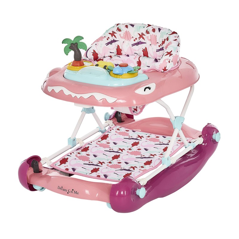 Dream On Me 2-in-1 Convertible Baby Steps Activity Walker and