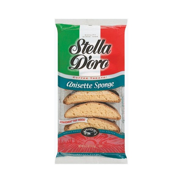 Stella D'oro Anisette Sponge 6.1oz ( 6 Pack )