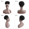 YAMEL Afro Puff Drawstring Ponytail Large Bun Extensions Darkest Brown