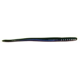 Roboworm Fat Straight Tail Worm Bait (Aaron's Magic, 6-Inch)