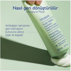 Caudalie Vinopure Fluido Matificante Hidratante - 60 mL