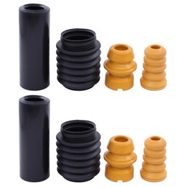 Dust Cover Stop Buffer Dust Cover Set Shock Absorber Dust Cover Rubber Bumper Rubber Suspension Rubber Buffer Dust Protection Cap Front and Rear for 1 Series E81 E87 E88 E82 3 Series E90 E91 E92 E93