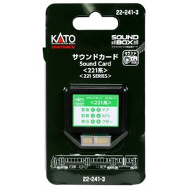 KATO N Gauge Sound Card 221 Series 22-241-3 Model Railway Supplies