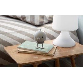 Hoptimist Soft Bumble, Bobble Figure Decoration, Scandinavian, Decorative Living Room, Desk Decoration, Office Gadgets, Great Small Gifts, 7.5 x 8.5 x 10.7 cm, Medium, Ash