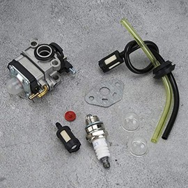 Carburetor Kit,Trimmer Carburetor Kit Replacement Accessory Fit for Troy-Bilt TB575EC TB539ES TB590EC Trimmer