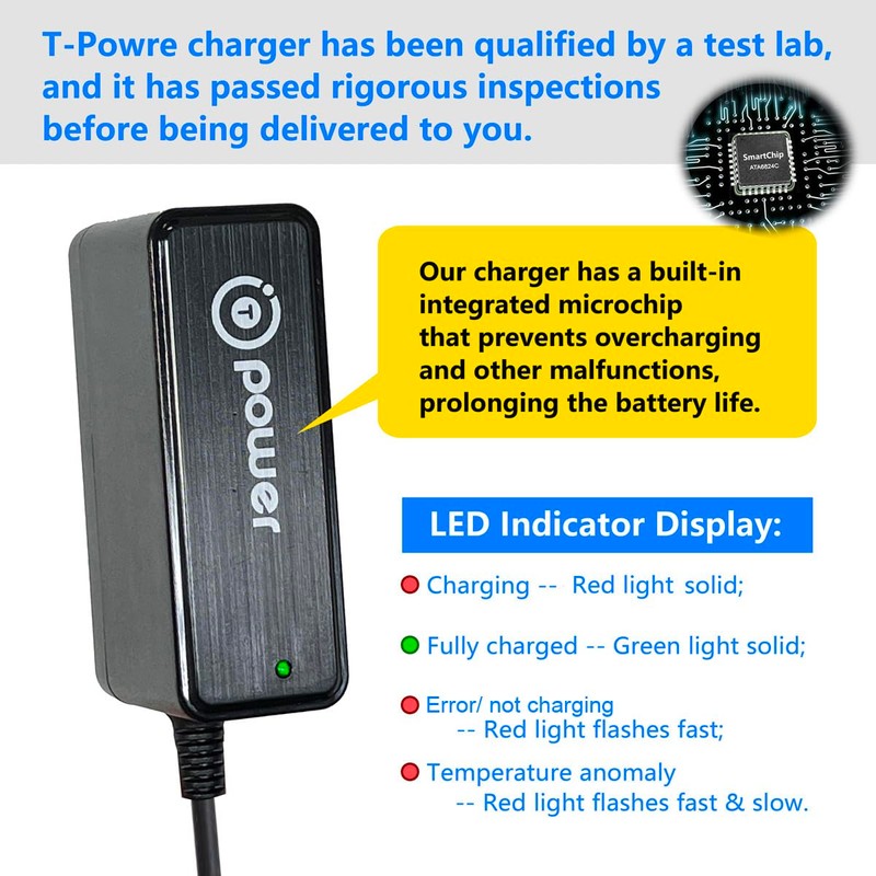 Power Charger for BathLyft BLFT Remote Bath Floor Lift &