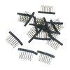 10pcs Steel Tooth Wig Comb Clips for Lace Wigs Durable