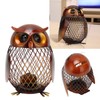 Owl Piggy Bank Owl Shaped Metal Coin Box Handwork Crafting