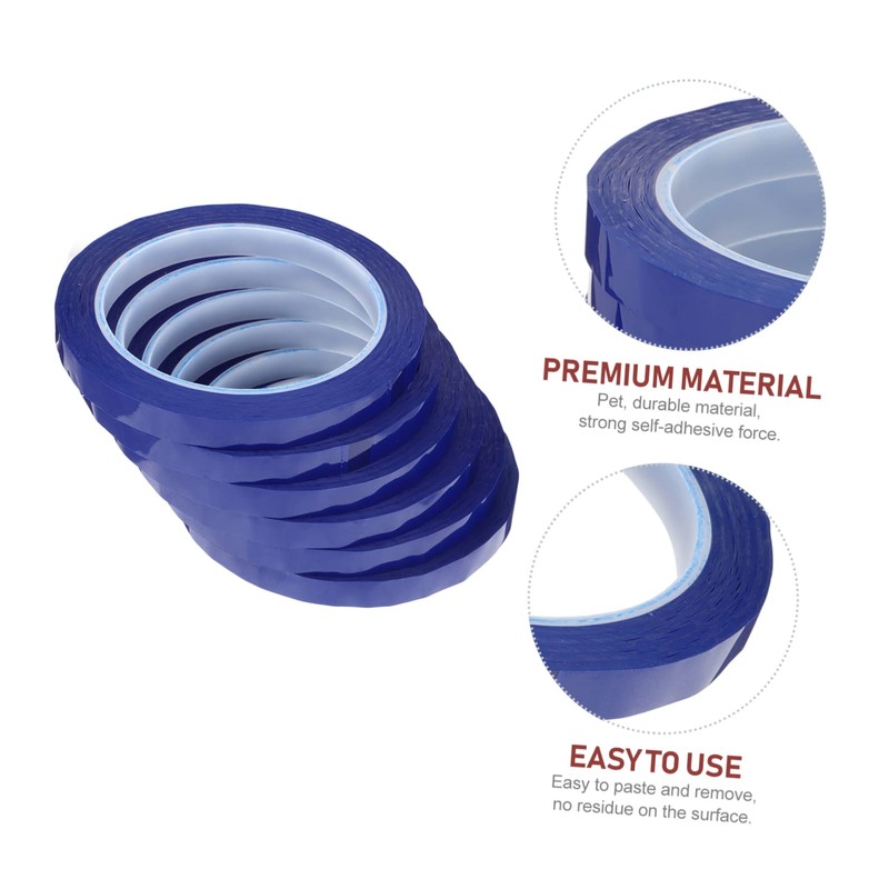 DOITOOL High Insulation Static Heat Resistant Tape 6 Rolls Ideal