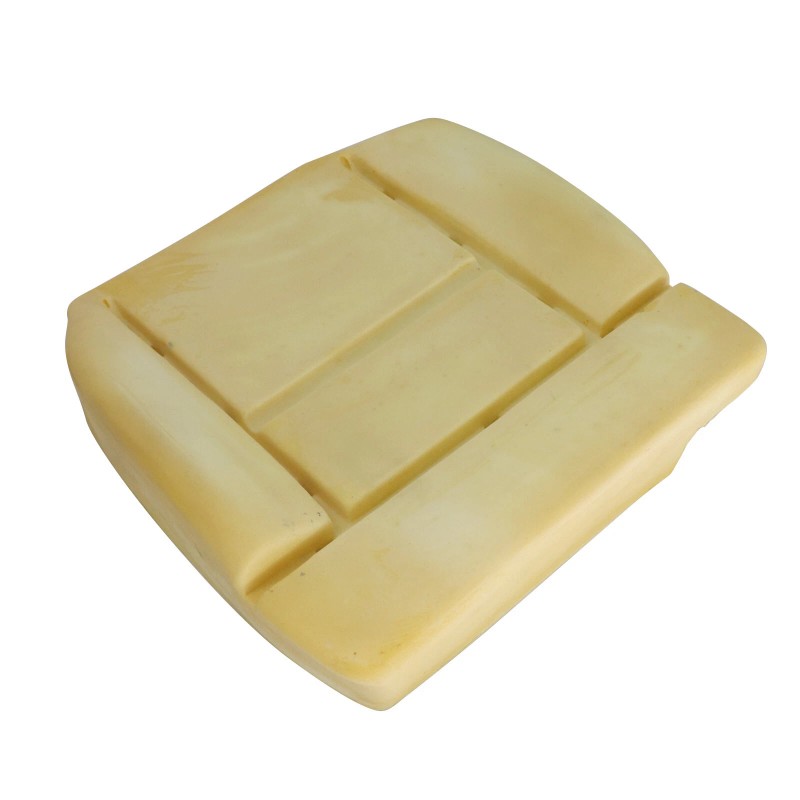 Ford Leather Driver Bottom Seat Cover Beige W/ Foam Cushion
