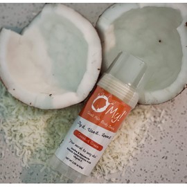 O My! Goat Milk Body Balm 2.25oz - Coconut Cream | Experience O My! Softness All Over | Antioxidant Vit E | Excellent for all Skin Types | Leaping Bunny Certified | Made in USA