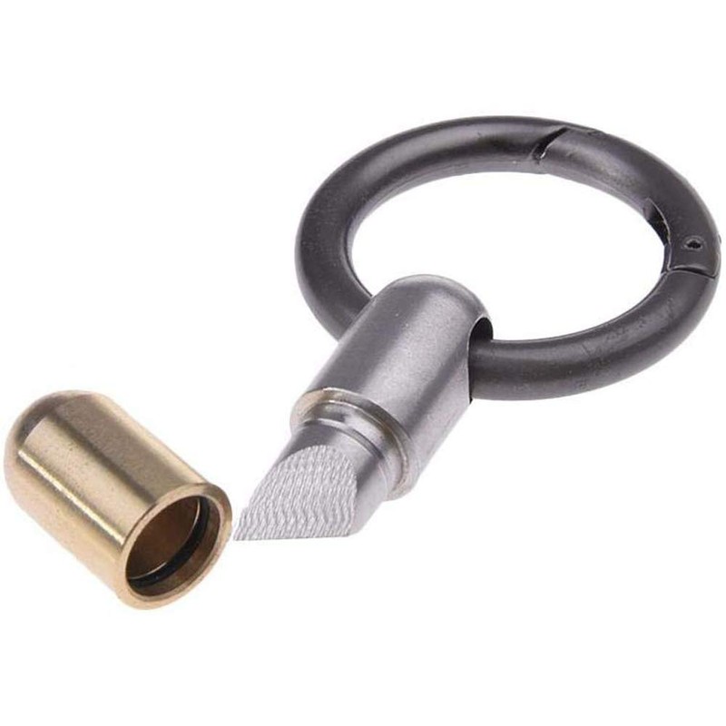 Cutting Tool, Portable Capsule Cutter with Key Ring, Sharp Tool,