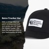 MARMOT Retro Trucker Hat, Black/Black, One Size