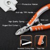 SPEEDWOX Precision Side Cutting Pliers 5" Wire Flush Cutter Ultra